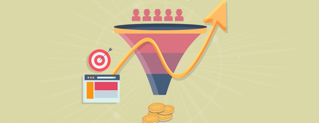 Get more leads – sales funnel optimization – targeting online customer – marketing strategy for lead generation concept. Flat design banner template. Get more leads - sales funnel optimization - targeting online customer - marketing strategy for lead generation concept. Flat design banner template.