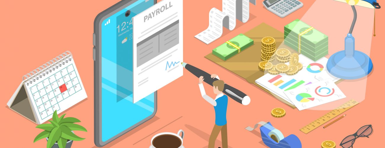 3D Isometric Flat Vector Concept of Mobile Payroll App, Salary Payment. Image illustrating steps to create a mobile app for business, featuring diagrams and text on app development process. Image illustrating steps to create a mobile app for business, featuring diagrams and text on app development process.
